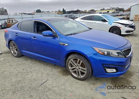 2015 Kia Optima Sx z USA, uszkodzony, nr VIN 5XXGR4A68FG388861